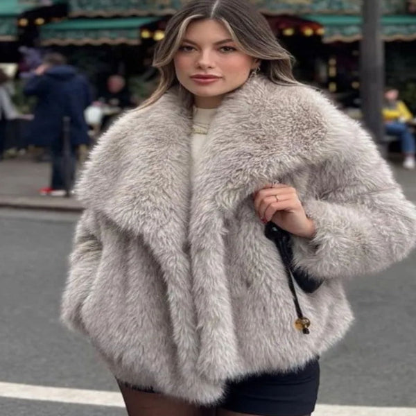 Sirley® | Manteau Effet Fourrure Doux et Stylé