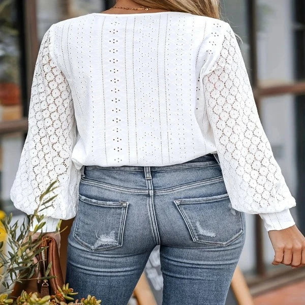 Andy® | Blouse avec finitions artisanales