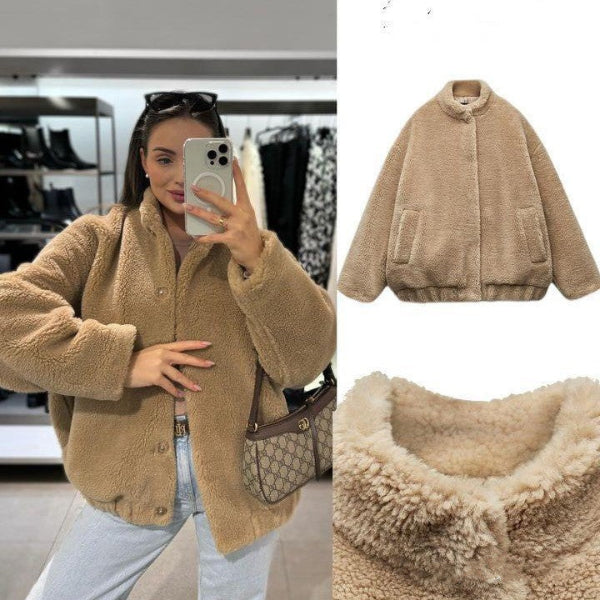 Dolcy® | Veste Bomber en Fleece pour Femme
