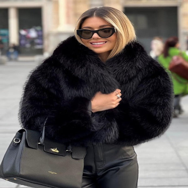 Sirley® | Manteau Effet Fourrure Doux et Stylé