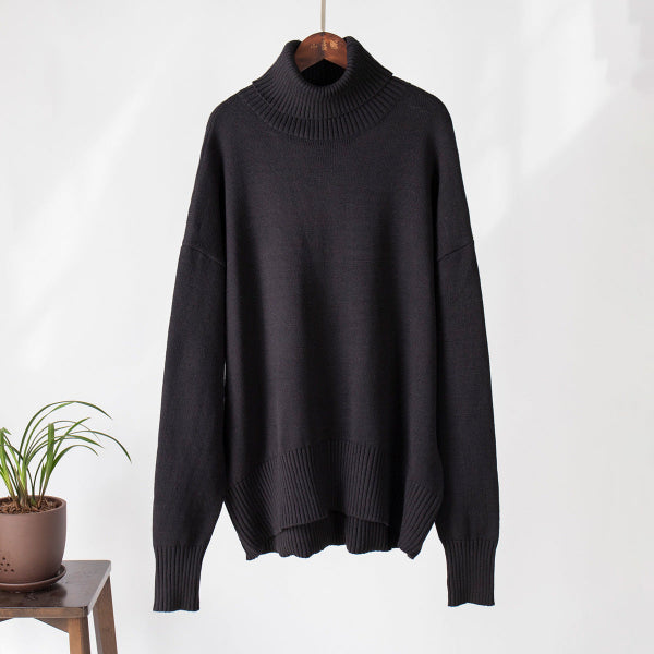 Beca® | Pull col roulé uni féminin, à la mode et tout assorti