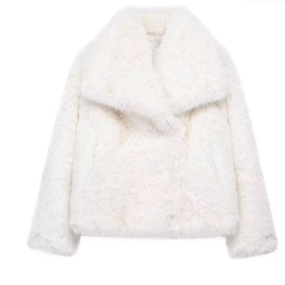 Sirley® | Manteau Effet Fourrure Doux et Stylé