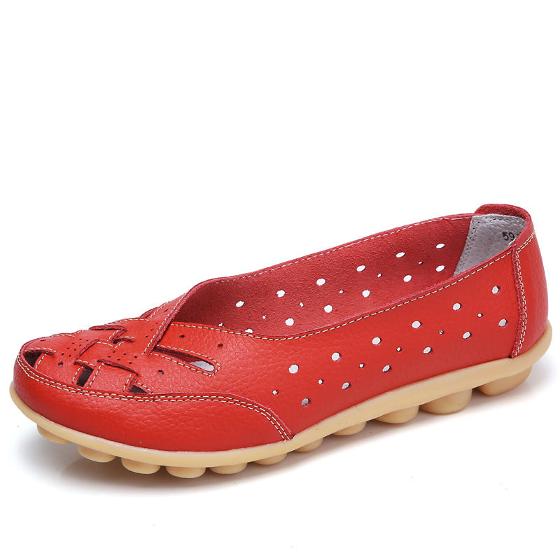 Orays® | Sandales en cuir respirant et design creux - Confort absolu