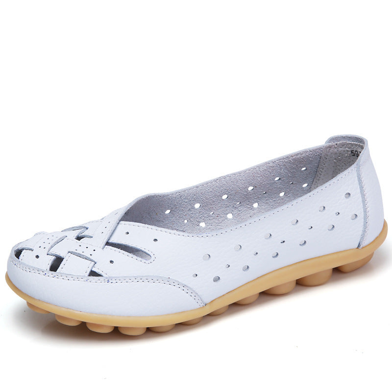 Orays® | Sandales en cuir respirant et design creux - Confort absolu