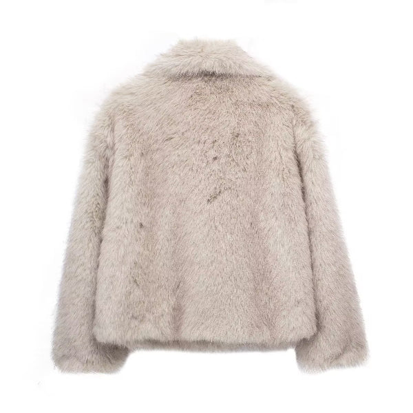 Sirley® | Manteau Effet Fourrure Doux et Stylé
