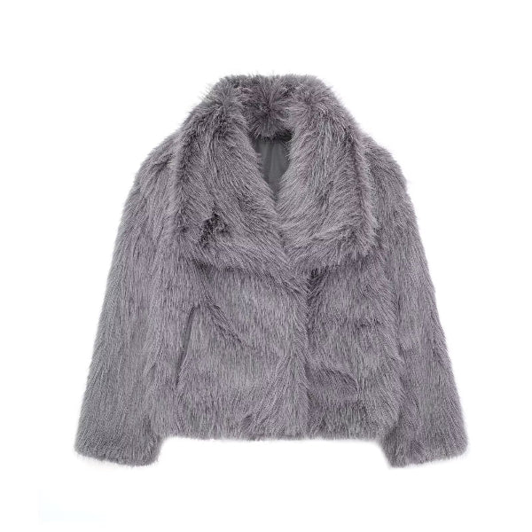 Sirley® | Manteau Effet Fourrure Doux et Stylé