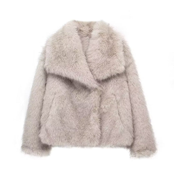 Sirley® | Manteau Effet Fourrure Doux et Stylé