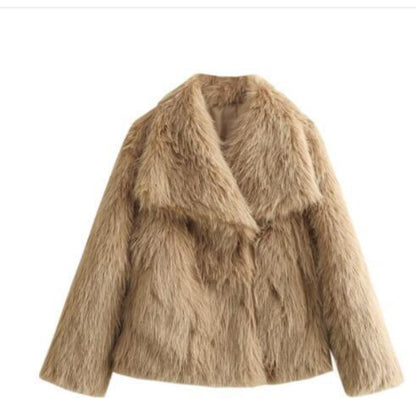 Sirley® | Manteau Effet Fourrure Doux et Stylé