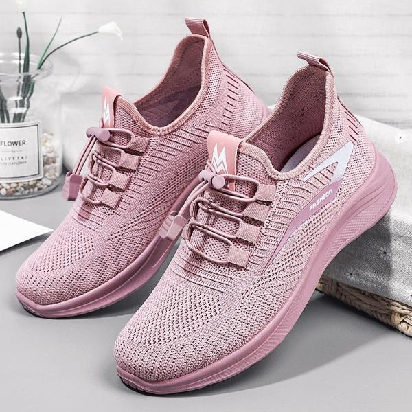 Cleo® | Chaussures Respirantes en Maille Tricotée à Lacets pour Femmes