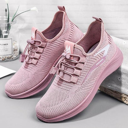 Cleo® | Chaussures Respirantes en Maille Tricotée à Lacets pour Femmes