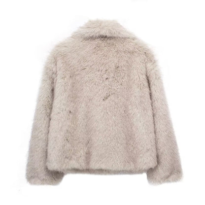 Sirley® | Manteau Effet Fourrure Doux et Stylé