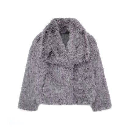 Sirley® | Manteau Effet Fourrure Doux et Stylé