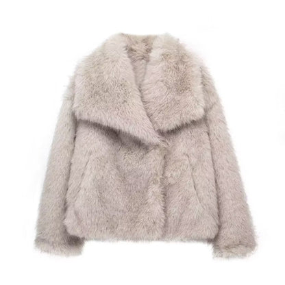 Sirley® | Manteau Effet Fourrure Doux et Stylé