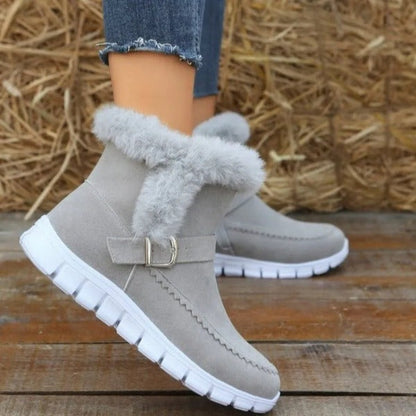 Delor® | Bottes chaudes et épaisses avec boucle et doublure en peluche