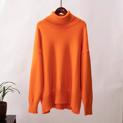 Beca® | Pull col roulé uni féminin, à la mode et tout assorti